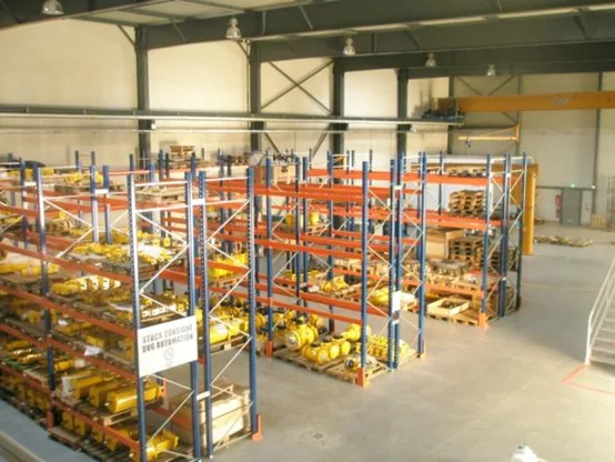 Atelier rac de stockage